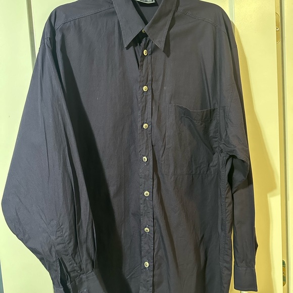 Versace Classic V2 vintage subtle luxury embroidered back shirt size large - Picture 4 of 16